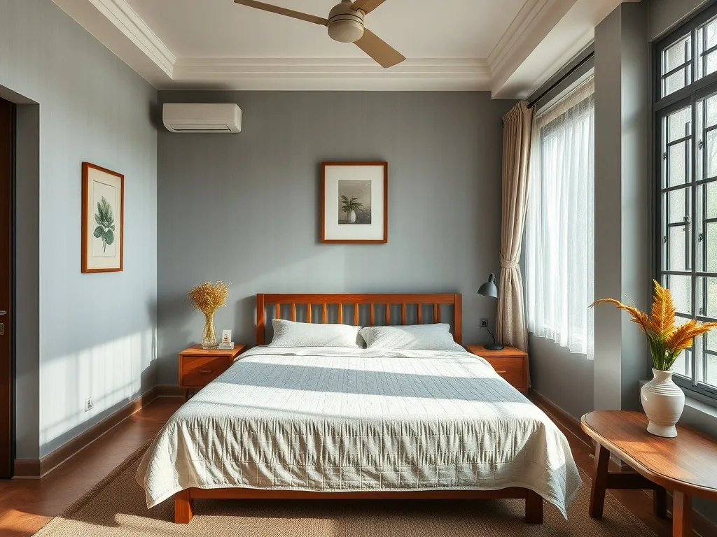 6 Bước Làm Sạch Giường Ngủ Vải Định Kỳ Hiệu Quả Ngay Tại Nhà 2 Phòng ngủ gia đình Việt Nam với giường vải sạch sẽ