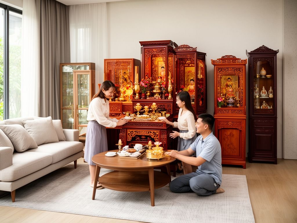 4 Bước Chọn Tủ Thờ Ưng Ý Nhất Cho Không Gian Sống 3 1.1 Đo Lường Không Gian Lắp Đặt - Bước chọn tủ thờ ưng ý nhất