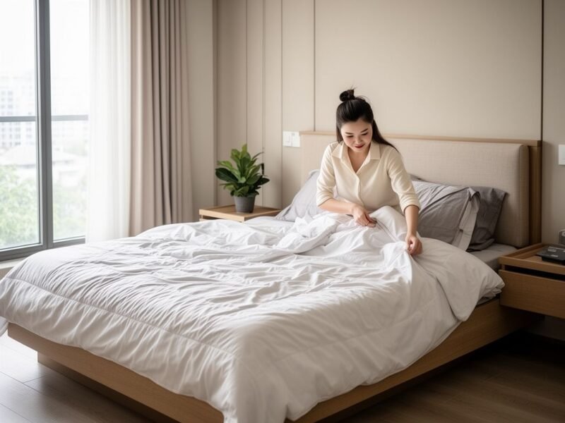 Bí Quyết Giúp Giường Ngủ Luôn Gọn Gàng: Khám Phá Ngay! 1 Bí Quyết Giúp Giường Ngủ Luôn Gọn Gàng: Khám Phá Ngay!