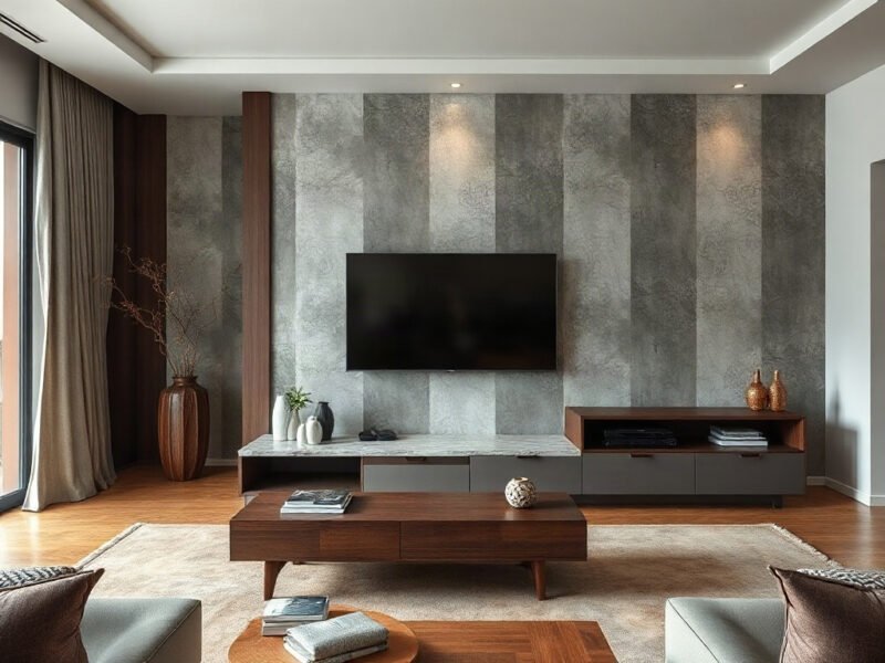 3 Mẹo Vệ Sinh Kệ Tivi Mặt Đá Để Luôn Bền Đẹp