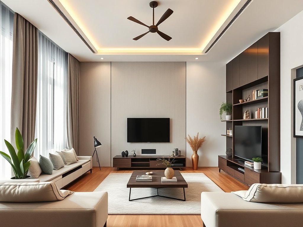 Bí Quyết Sử Dụng Kệ Tivi Lâu Bền Cho Ngôi Nhà Hiện Đại 9 Kệ tivi phong cách với đồ điện tử và vật trang trí trong nhà Việt Nam