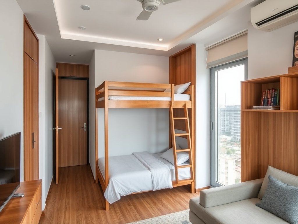 6 Bí Quyết Chọn Giường Tầng Giá Rẻ Mà Vẫn Bền Đẹp 6 Người mẹ Việt Nam kiểm tra cấu trúc giường tầng tại cửa hàng