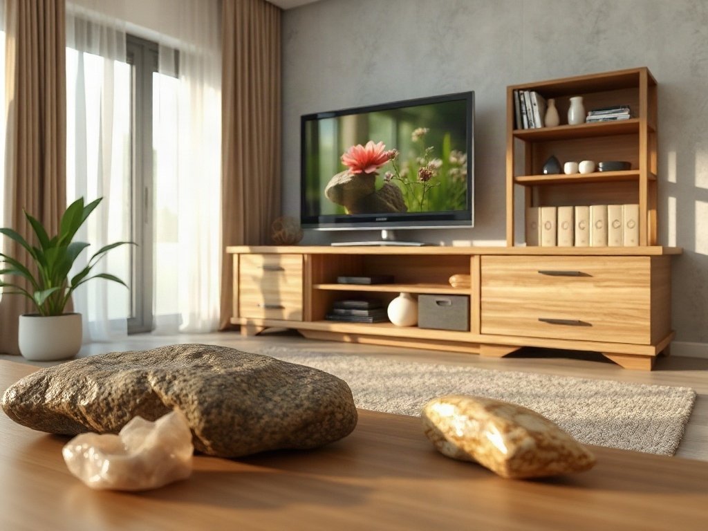 7 Mẹo Chọn Kệ Tivi Cho Người Mệnh Thổ Mang Lại May Mắn 10 Mẹo 5: Tận Dụng Không Gian Lưu Trữ - mẹo chọn kệ tivi cho người mệnh Thổ