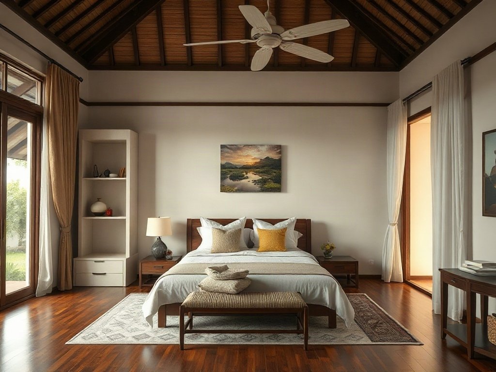 6 Hướng Đặt Giường Ngủ Thu Hút Tài Lộc Cho Mọi Nhà 19 Hướng 5: Đặt Giường Ngủ Hướng Về Tây - hướng đặt giường ngủ thu hút tài lộc