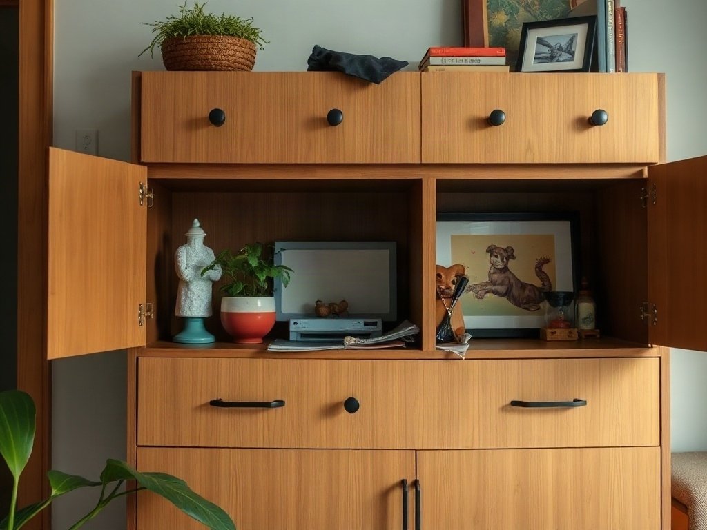 4 Loại Vật Dụng Nên Tránh Đặt Trên Tủ Trong Nhà Bạn 17 Vấn đề an toàn và thẩm mỹ - loại vật dụng nên tránh trên tủ