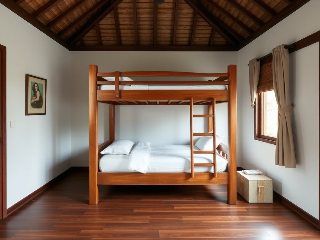 6 Bước Xử Lý Vết Trầy Giường Tầng Đơn Giản Tại Nhà 14 Giường tầng gỗ được phục hồi chuyên nghiệp trong phòng ngủ Việt Nam
