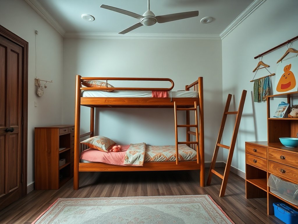 Dấu Hiệu Giường Tầng Cần Thay Mới: Khi Nào Là Thời Gian Thích Hợp Nhất? 10 Cận cảnh khớp nối mài mòn của giường tầng trong nhà gia đình Việt