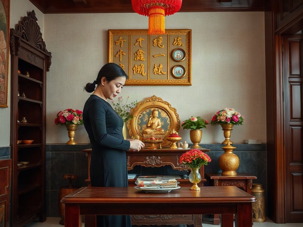 Ứng Dụng Phong Thủy Cho Tủ Thờ: Bí Quyết Tạo Năng Lượng Tích Cực Cho Gia Đình 13 Hiểu rõ nguyên tắc năm yếu tố - Ứng dụng phong thủy cho tủ thờ