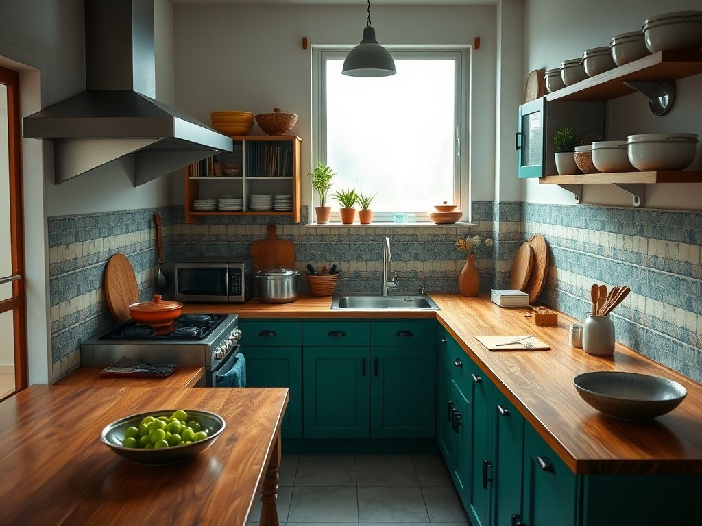 5 Cách Bảo Vệ Tủ Vào Mùa Mưa Hiệu Quả 15 Góc nhìn cao bếp Việt Nam gọn gàng với việc chăm sóc countertop gỗ