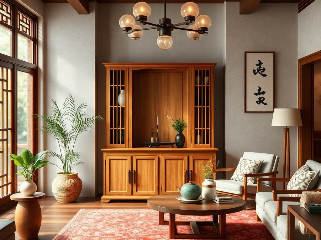 5 Bước Vệ Sinh Tủ Gỗ Tự Nhiên Tại Nhà Hiệu Quả 13 Nội thất của ngôi nhà Việt Nam với đồ gỗ tự nhiên và các yếu tố trang trí hiện đại