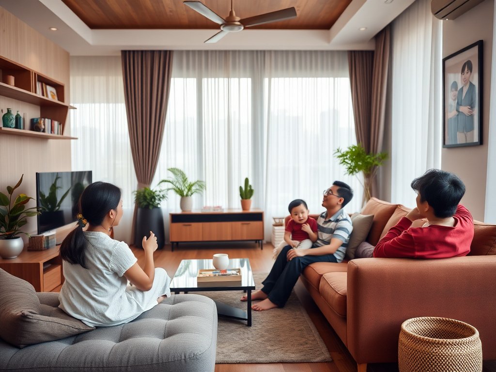 5 Cách Cải Thiện Không Gian Quanh Kệ Tivi Hiệu Quả Nhất 14 Các đồ trang trí như bình và khung ảnh trên kệ tivi trong nhà Việt Nam