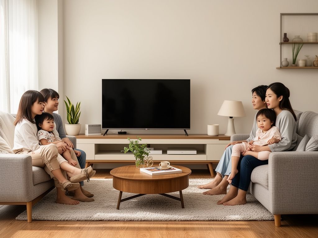4 Mẹo Nhỏ Để Kệ Tivi Luôn Ngăn Nắp 5 Mẹo 3: Quy Tắc Một Riêng Một Chung - Mẹo nhỏ để kệ tivi luôn ngăn nắp