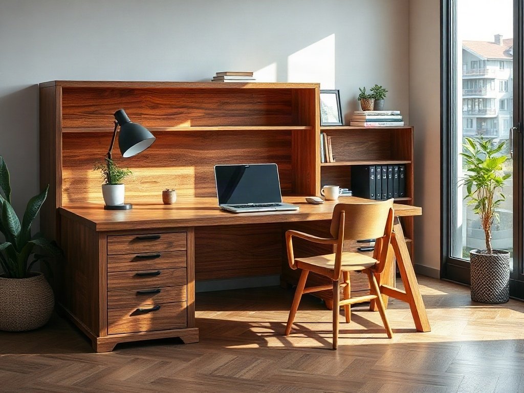 Tiêu chí 1: Chất liệu bền bỉ - tiêu chí đánh giá bàn làm việc chất lượng