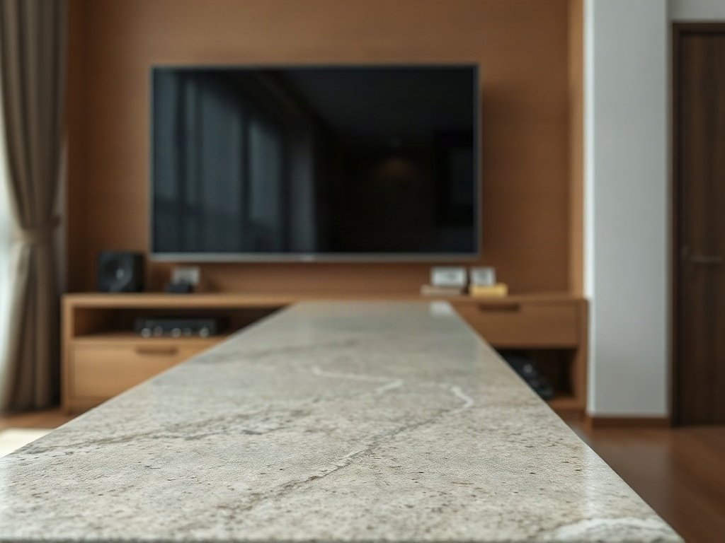 Mẹo 1: Sử Dụng Dung Dịch Vệ Sinh Phù Hợp - mẹo vệ sinh kệ tivi mặt đá