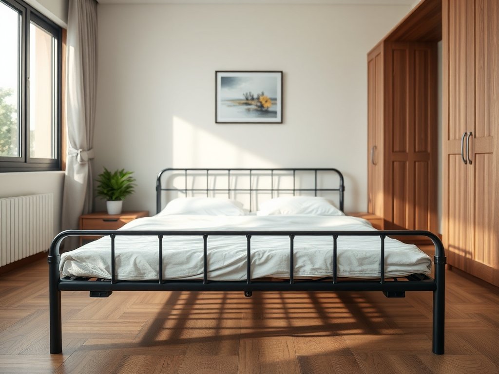 Gia đình Việt Nam sử dụng giường xếp trong phòng khách