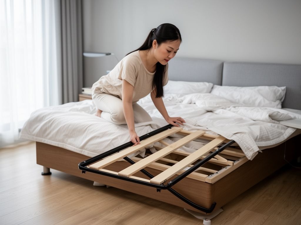 4 Nguyên Tắc Cơ Bản Trong Bảo Trì Giường Ngủ 4 Nguyên tắc 3: Bảo dưỡng khung giường - Nguyên tắc cơ bản trong bảo trì giường ngủ