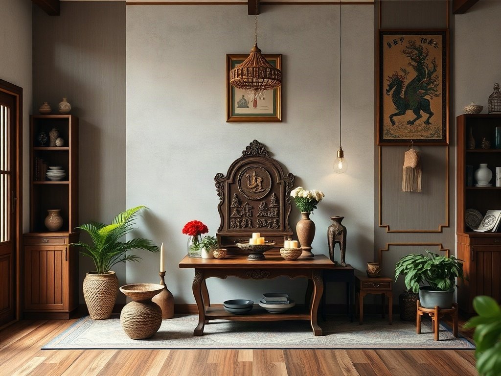 Ứng Dụng Phong Thủy Cho Tủ Thờ: Bí Quyết Tạo Năng Lượng Tích Cực Cho Gia Đình 3 Đảm bảo vị trí theo phong thủy - Ứng dụng phong thủy cho tủ thờ