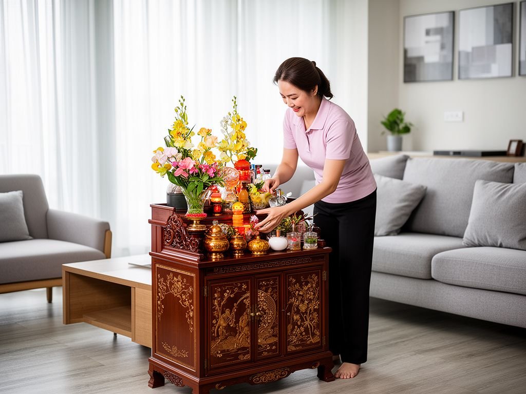 4 Bước Chọn Tủ Thờ Ưng Ý Nhất Cho Không Gian Sống 12 Giá trung bình của một tủ thờ là bao nhiêu? - Bước chọn tủ thờ ưng ý nhất
