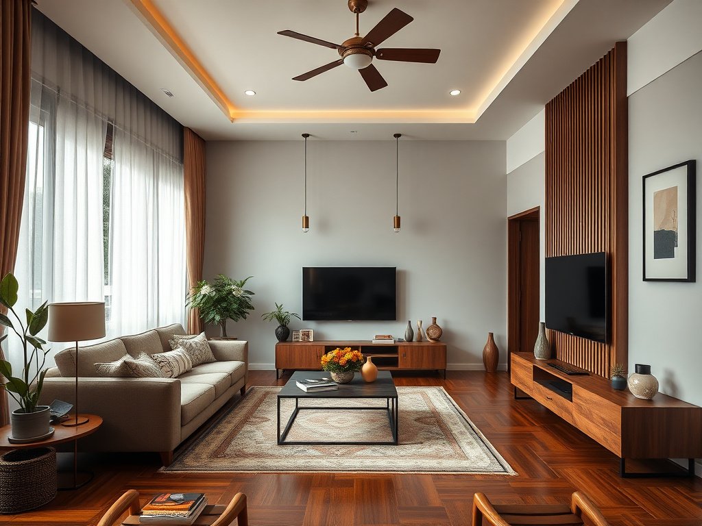 5 Cách Cải Thiện Không Gian Quanh Kệ Tivi Hiệu Quả Nhất 4 Cận cảnh đồ trang trí trên kệ tivi trong căn hộ Việt Nam