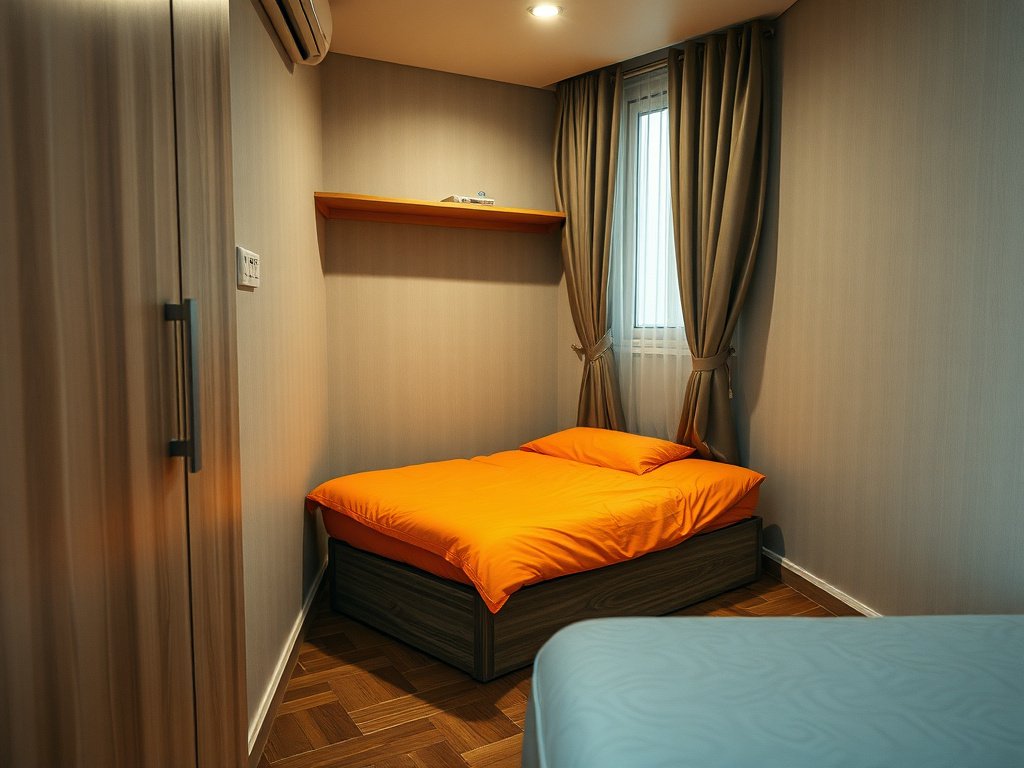 Khám Phá 7 Lợi Ích Của Giường Xếp Trong Mùa Hè 5 Giường xếp gọn lưu trữ trong góc căn hộ Việt Nam