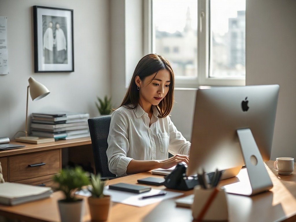 7 Lưu Ý Khi Đặt Bàn Làm Việc Gần Cửa Sổ Để Tăng Hiệu Suất 4 Tuân theo quy tắc phong thủy - lưu ý khi đặt bàn làm việc gần cửa sổ