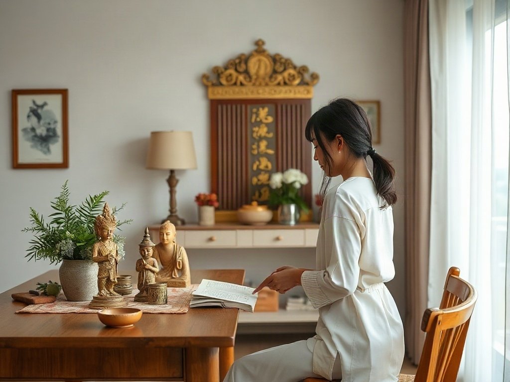 7 Ưu Điểm Bàn Thờ Hiện Đại Nhất Mang Lại Sự Hài Hòa Cho Không Gian Sống 4 Ưu điểm 1: Tính thẩm mỹ cao - 7 Ưu điểm bàn thờ hiện đại nhất
