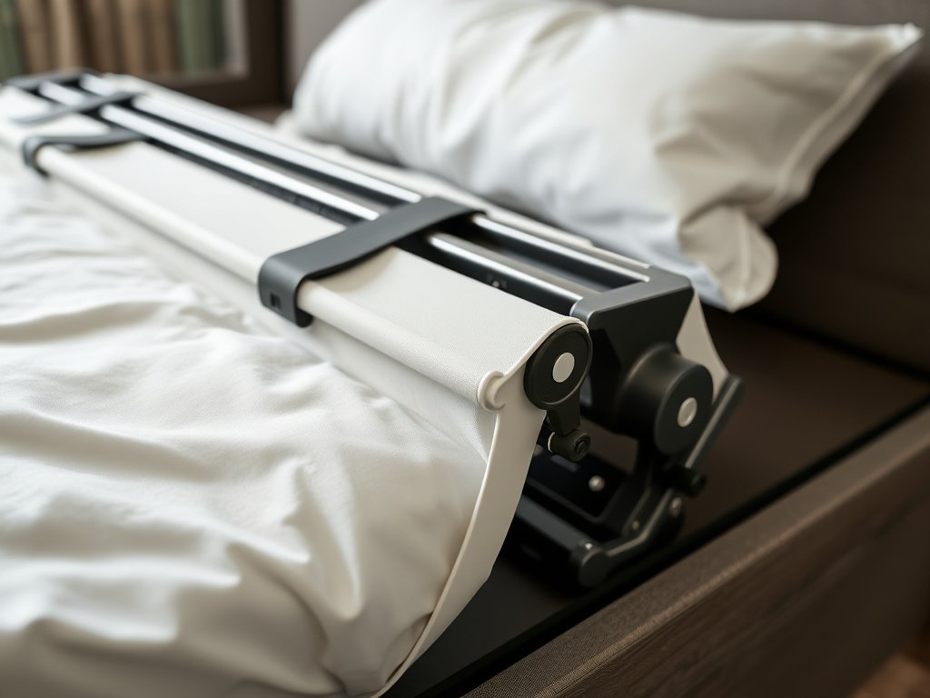 7 Mẹo Gấp Giường Xếp Nhanh Gọn, Tiện Lợi 4 Phòng ngủ tối giản với giường xếp gọn gàng