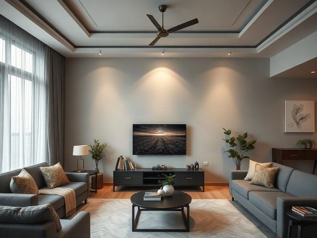 5 Cách Tận Dụng Ánh Sáng Cho Kệ Tivi Hiệu Quả Nhất 5 Chọn màu sắc đèn LED phù hợp - cách tận dụng ánh sáng cho kệ tivi