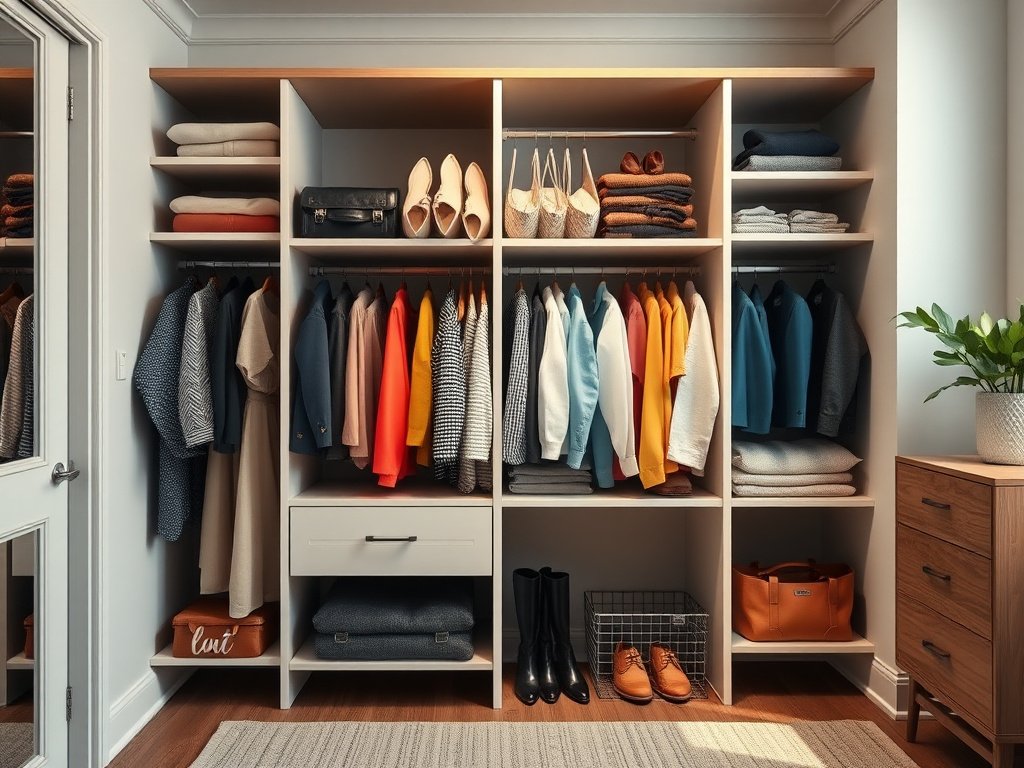10 Mẹo Giúp Tủ Quần Áo Luôn Thơm Ngát Tự Nhiên 6 Người phụ nữ Việt Nam sắp xếp quần áo trong tủ