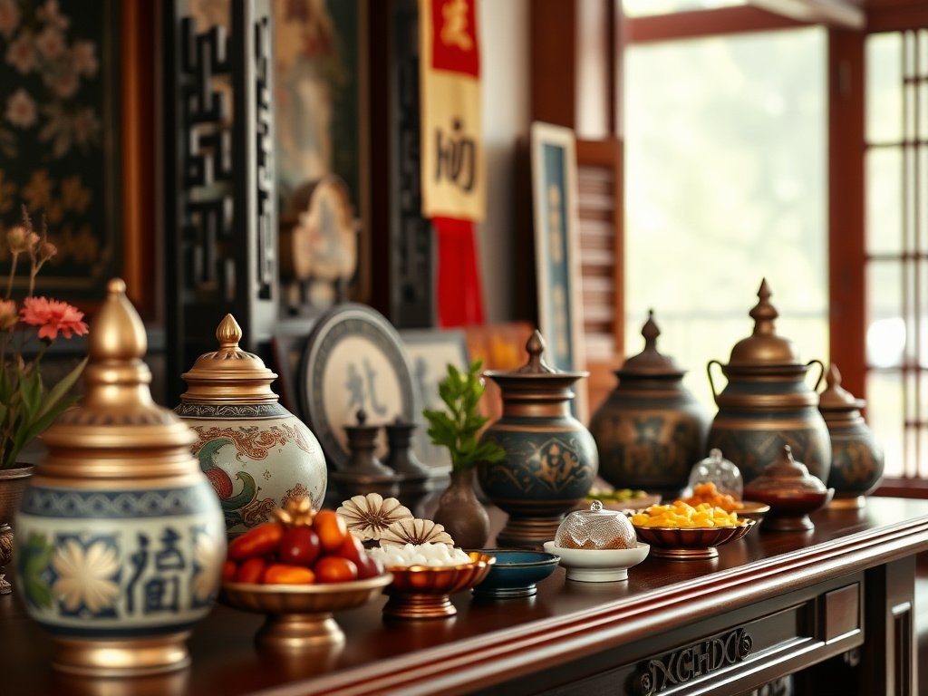 Gợi Ý Sắp Xếp Bàn Thờ Hợp Lý Để Mang Lại Tài Lộc Và Bình An 5 Gợi Ý Sắp Xếp Bàn Thờ Hợp Lý Để Mang Lại Tài Lộc Và Bình An