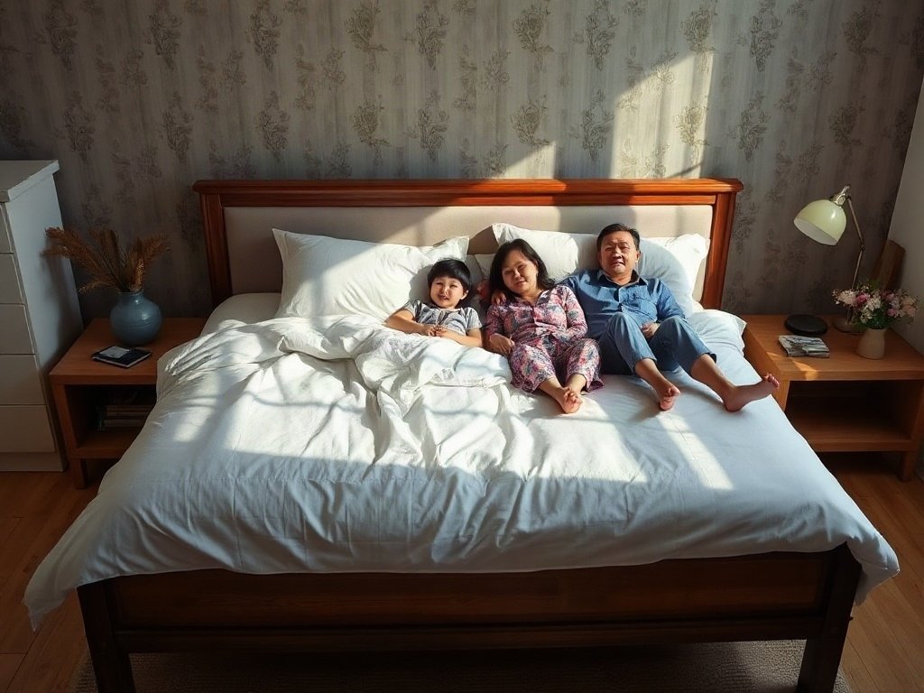 Bước 3: Sắp Xếp Gối và Chăn - Bước làm mới giường ngủ mỗi tuần