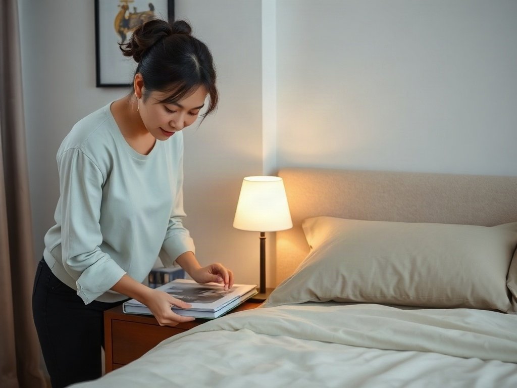 Bước 4: Trang Trí Phòng Ngủ - Bước làm mới giường ngủ mỗi tuần