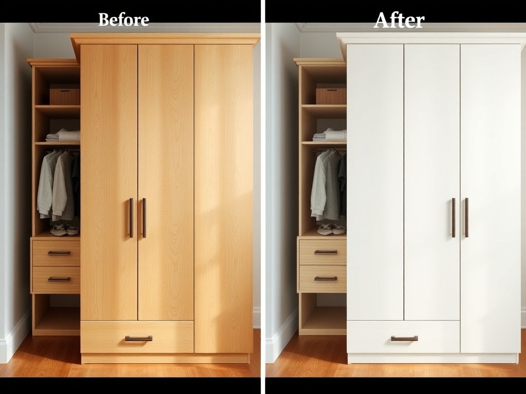 4 Cách Chống Xước Mặt Tủ Quần Áo Hiệu Quả Tại Nhà 9 Phòng ngủ rộng rãi với tủ quần áo là điểm nhấn chính