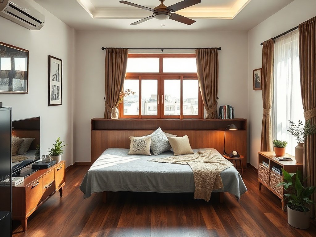 4 Nguyên Tắc Đặt Giường Xếp Hợp Phong Thủy Bạn Cần Biết 9 Gương và vật phẩm phong thủy - Nguyên tắc đặt giường xếp hợp phong thủy
