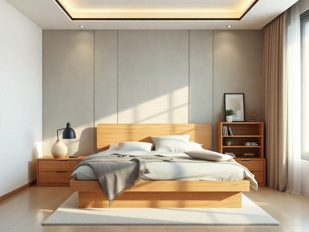 Tổng quan & Tầm quan trọng của giường gỗ sồi nga 1m6 trong không gian sống - giường gỗ sồi nga 1m6