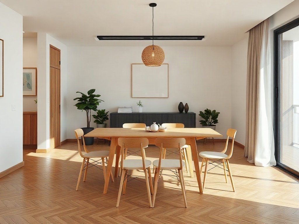 Tổng quan & Tầm quan trọng của 5 cách bố trí đèn cho bàn ăn gỗ trong không gian sống - 5 cách bố trí đèn cho bàn ăn gỗ