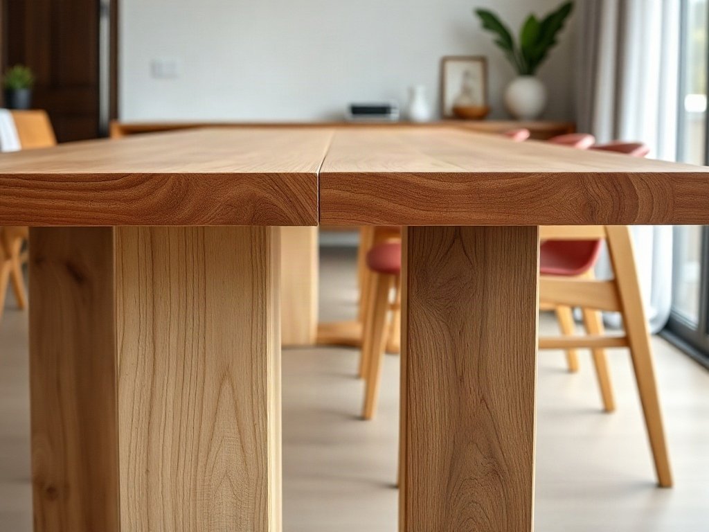 6 Xu Hướng Bàn Ăn Gỗ Phù Hợp Phong Thủy Nhà Thu Hút Tài Lộc 5 Khảo sát thực tế dòng gỗ thông dụng (Gỗ Sồi, Xoan đào, Óc chó) - Xu hướng bàn ăn gỗ phù hợp phong thủy nhà