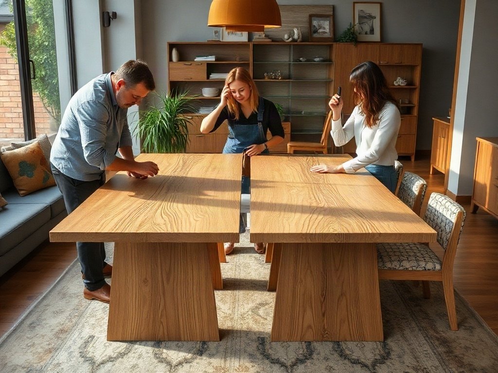 Quy trình xử lý gỗ & Công nghệ sản xuất đạt chuẩn tại Đồ Gỗ Thái Bình - 5 cách bố trí đèn cho bàn ăn gỗ