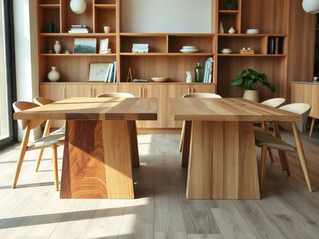 7 Yếu Tố Giúp Bàn Ăn Gỗ Bền Hơn - Tạo Dựng Không Gian Sống Lâu Dài 4 Khảo sát thực tế dòng gỗ thông dụng (Gỗ Sồi, Xoan đào, Óc chó) - 7 yếu tố giúp bàn ăn gỗ bền hơn