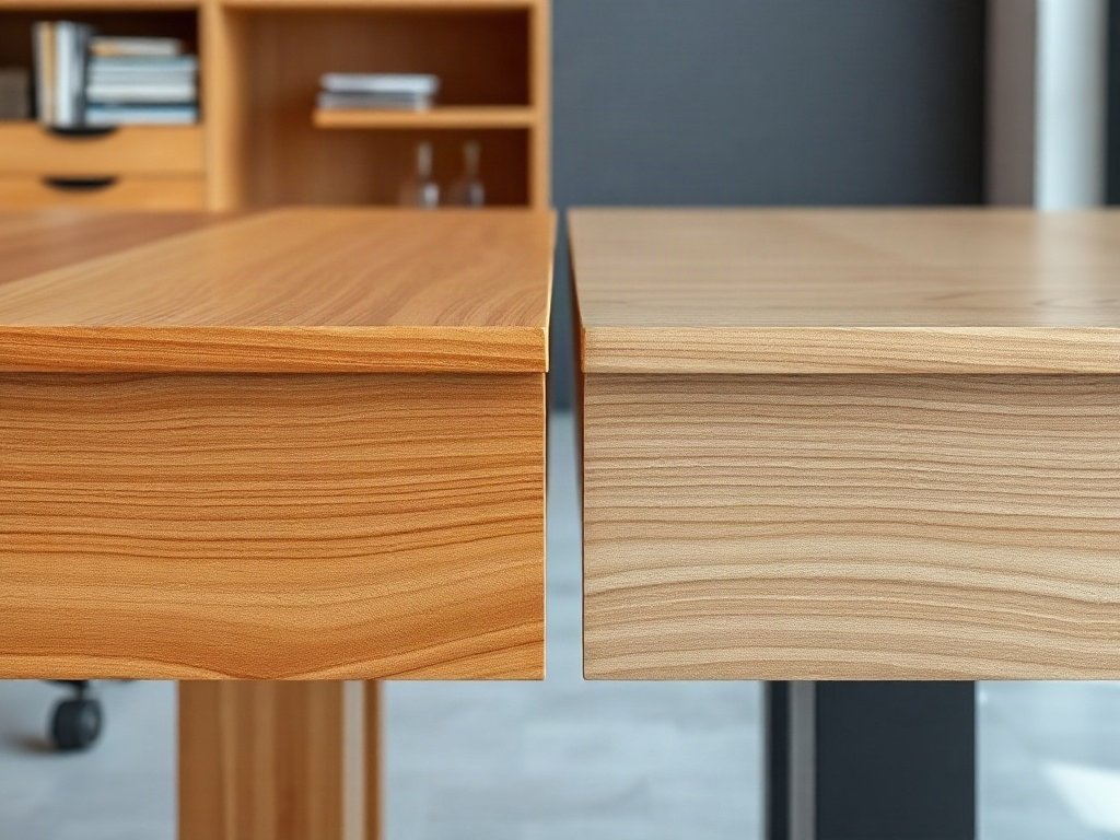 Khảo sát thực tế dòng gỗ thông dụng (Gỗ Sồi, Xoan đào, Óc chó) - nội thất văn phòng quận 1 giá rẻ