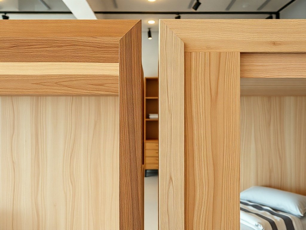Khám Phá Yếu Tố Ảnh Hưởng Đến Giá Giường Ngủ 2 Tầng Trẻ Em 5 Khảo sát thực tế dòng gỗ thông dụng (Gỗ Sồi, Xoan đào, Óc chó) - giá giường ngủ 2 tầng trẻ em