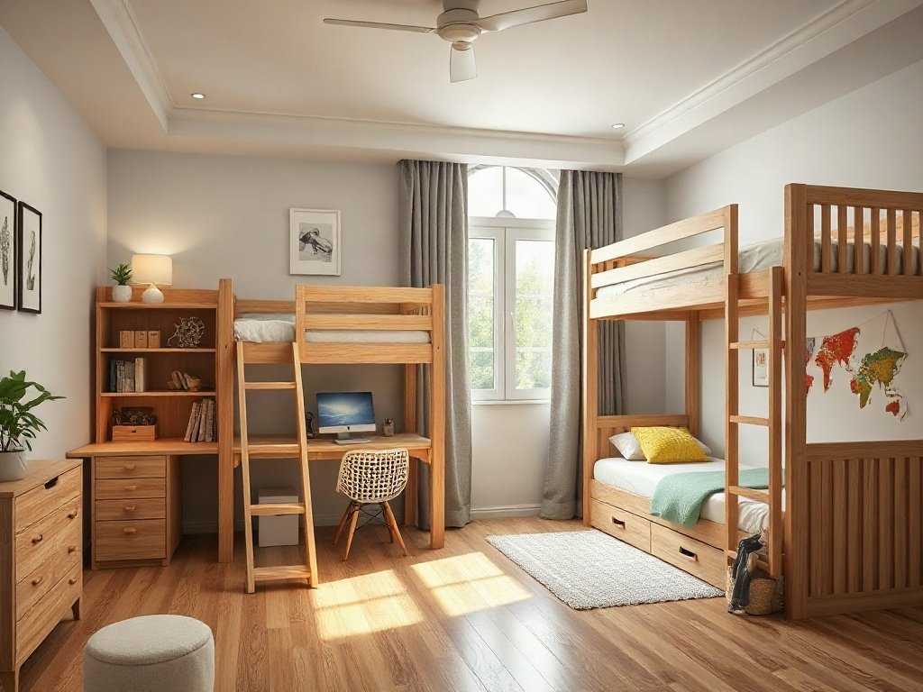 Thiết Kế Nội Thất Phòng Ngủ Cho Bé Gái Đẹp Mắt Và Tiện Nghi 15 Tra cứu kích thước Lỗ Ban 52.2cm, 42.9cm và 38.8cm - Nội thất phòng ngủ cho bé gái