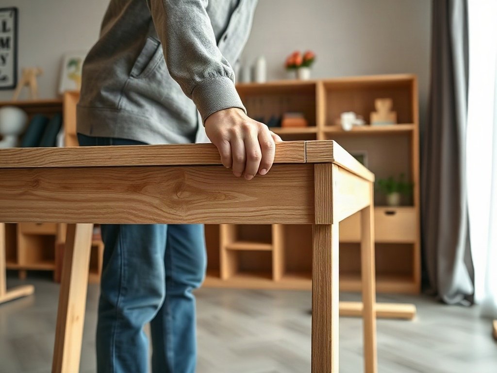 Tra cứu kích thước Lỗ Ban 52.2cm, 42.9cm và 38.8cm - bàn học cho bé bằng gỗ