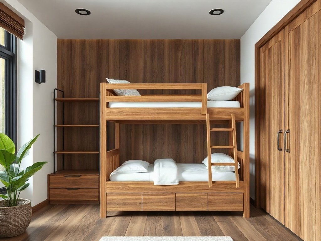 Bảng giá giường tầng trẻ em có lan can cập nhật mới nhất thị trường - Giường tầng trẻ em có lan can