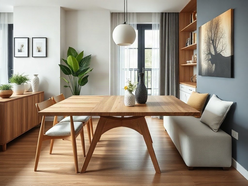 6 Xu Hướng Bàn Ăn Gỗ Phù Hợp Phong Thủy Nhà Thu Hút Tài Lộc 24 Mẹo đánh bóng và xử lý sự cố trầy xước nhỏ tại nhà - Xu hướng bàn ăn gỗ phù hợp phong thủy nhà