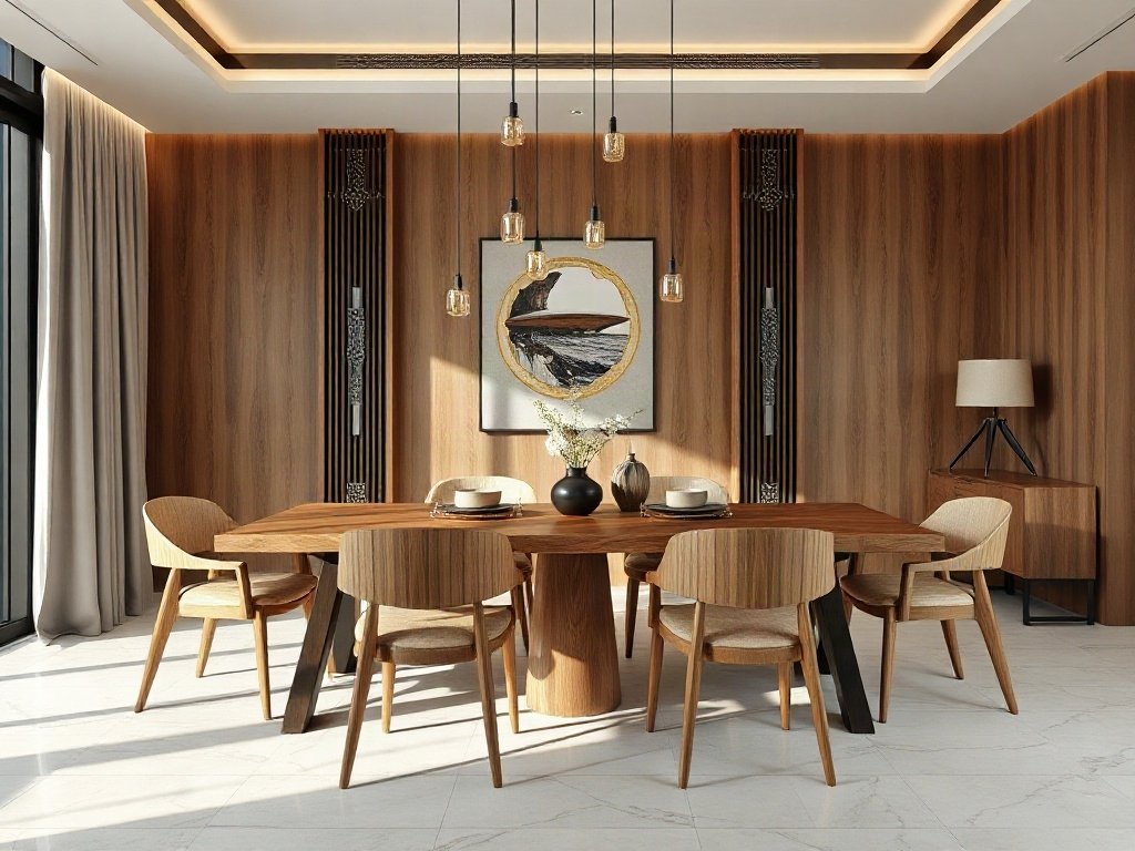 6 Xu Hướng Bàn Ăn Gỗ Phù Hợp Phong Thủy Nhà Thu Hút Tài Lộc 29 Không đo đạc kỹ diện tích phòng trước khi đặt làm - Xu hướng bàn ăn gỗ phù hợp phong thủy nhà