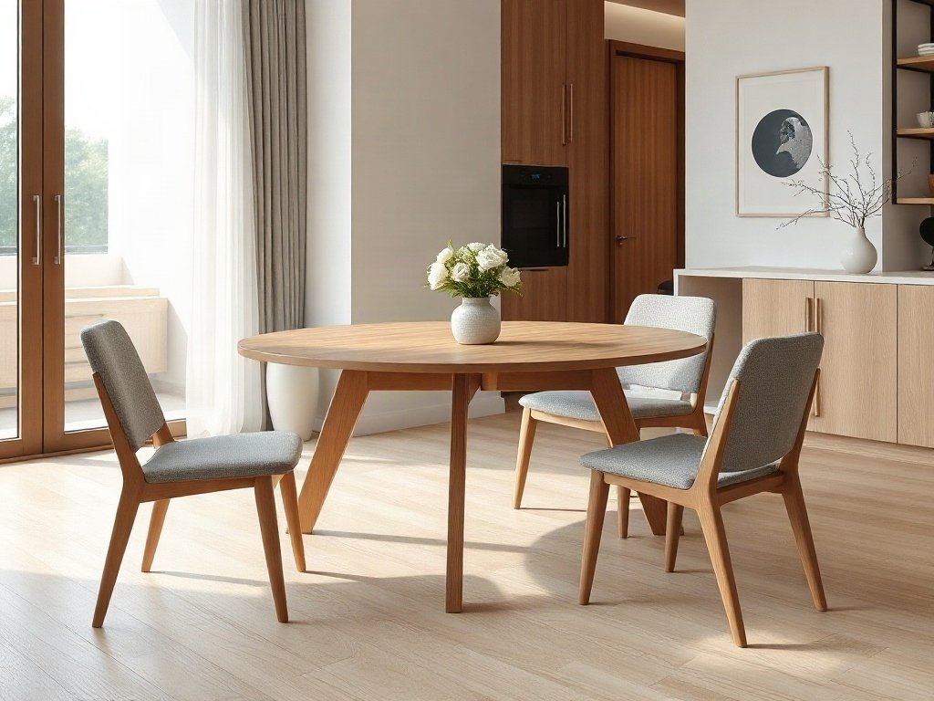 Không đo đạc kỹ diện tích phòng trước khi đặt làm - bộ bàn ăn 4 ghế tại quận 7