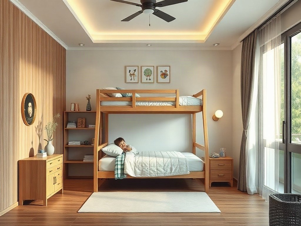 Không đo đạc kỹ diện tích phòng trước khi đặt làm - giường tầng trẻ em quận 6