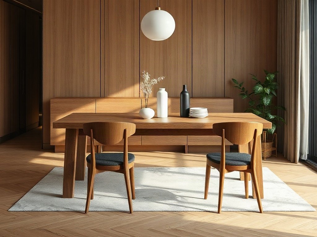 Những sai lầm phổ biến cần tránh khi mua bàn ăn đẹp - 5 cách bố trí đèn cho bàn ăn gỗ