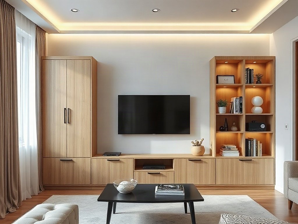 7 Mẹo Lựa Chọn Kệ Tivi Thông Minh Cho Phòng Khách Hiện Đại 20 Không đo đạc kỹ diện tích phòng trước khi đặt làm - Mẹo lựa chọn kệ tivi thông minh